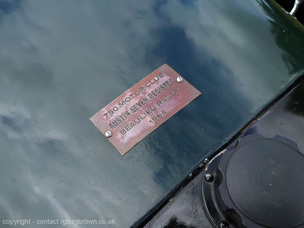 0090 2023-0631 1964 rally plaque restored